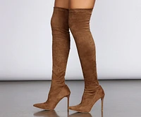 Thigh-High Stiletto Boots