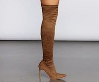 Thigh-High Stiletto Boots