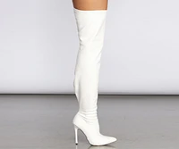 Sky Thigh High Stiletto Boots