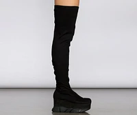 Trend Alert Thigh High Platform Boots