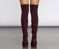 Walk This Way Thigh High Boots