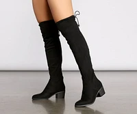 Above Basic Over The Knee Boots