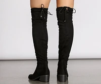 Above Basic Over The Knee Boots