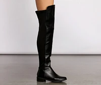 Chic And Sleek Over The Knee Boots