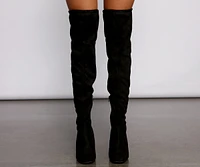 Chic Fashionista Over The Knee Boots