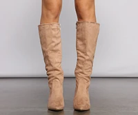 Stylishly Chic Under The Knee Boots