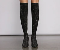 Like Magic Over The Knee Boots