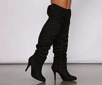 Essential Over the Knee Stiletto Heel Boots