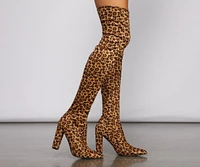 Feline Fierce Over the Knee Boots