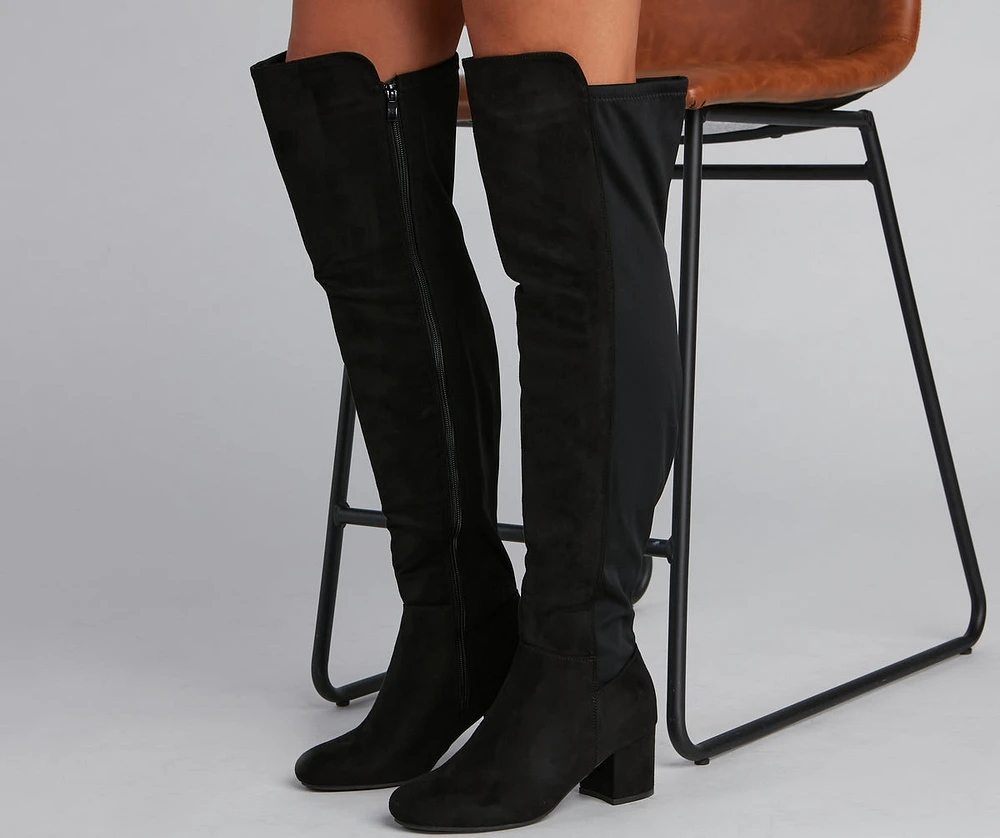 Trendsetter 50/50 Knee-High Boots