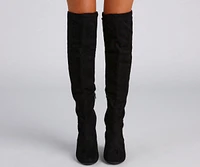 Chic Trends Lace-Up Boots