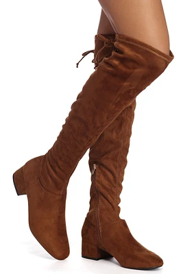 Get Low Faux Suede Boots