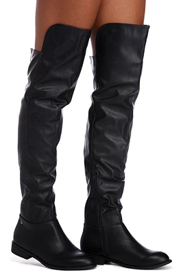 Ready To Ride Faux Leather Boots