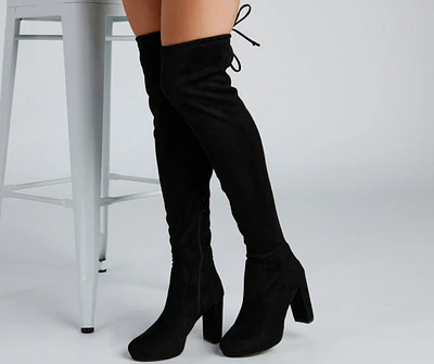 Step Out Style Over-The-Knee Boots