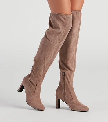New Heights Over The Knee Boots