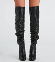 Work It Girl Over-The-Knee Boots