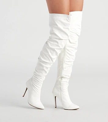 Always Chic Over-The-Knee Slouch Boots