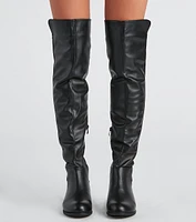 Walking Tall Over The Knee Boots