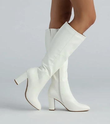 Stylish Slay Under-The-Knee Boots
