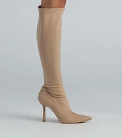 Elevated Mood Knee-High Stiletto Boots