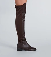 On Repeat Flat Over-The-Knee Boots