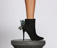 Butterfly Babe Stiletto Booties