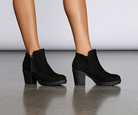 Classic Black Booties