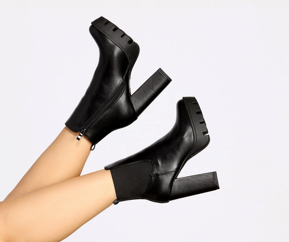 Rock It Hun Platform Lug Boots