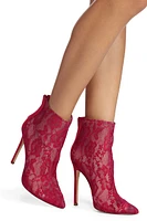 Love Me Gently Lace Booties