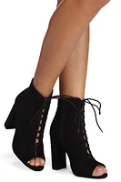 Level Up Lace Booties