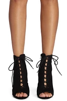 Level Up Lace Booties