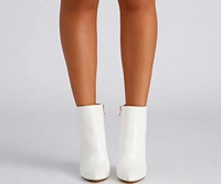 Style Points Stiletto Ankle Booties