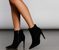 Sleek And Elevated Stiletto Booties