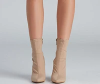 Stylish Strut Stiletto Booties