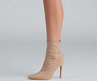 Stylish Strut Stiletto Booties