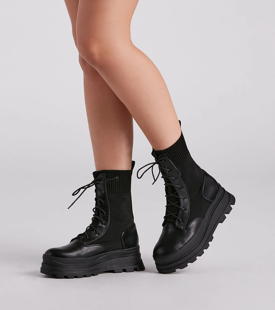 Stomping Ground Combat Booties