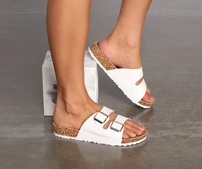 Well Grounded Double Buckle Sandals