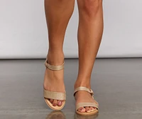 Summer Vibes Strappy Sandals