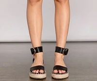 Let’s Getaway Espadrille Platform Sandals