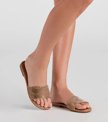 Summertime Sparkle Rhinestone Sandals