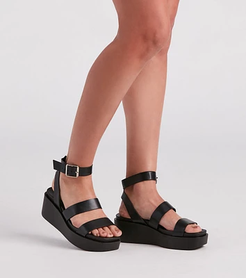So Obsessed Strappy Platform Sandals