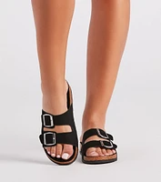 Trendy Must-Have Buckle-Strap Sandals