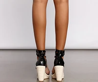 Daydreaming Platform Espadrille Wedges