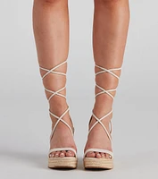 Perfect Day Espadrille Wedges