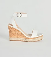 Ready For Brunch Cork Espadrille Wedges