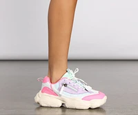 Pretty Pastel Chunky Sneakers