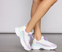 Keep It Trendy Pastel Chunky Sneakers