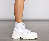 Casual Vibes High Top Sneakers