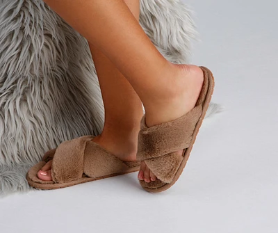 All The Feels Faux Fur Slippers