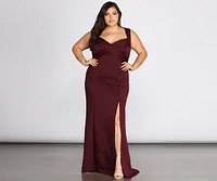 Plus Kyla Formal Bandage Dress